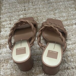 Dolce Vita Women's Brown Braided Heels
